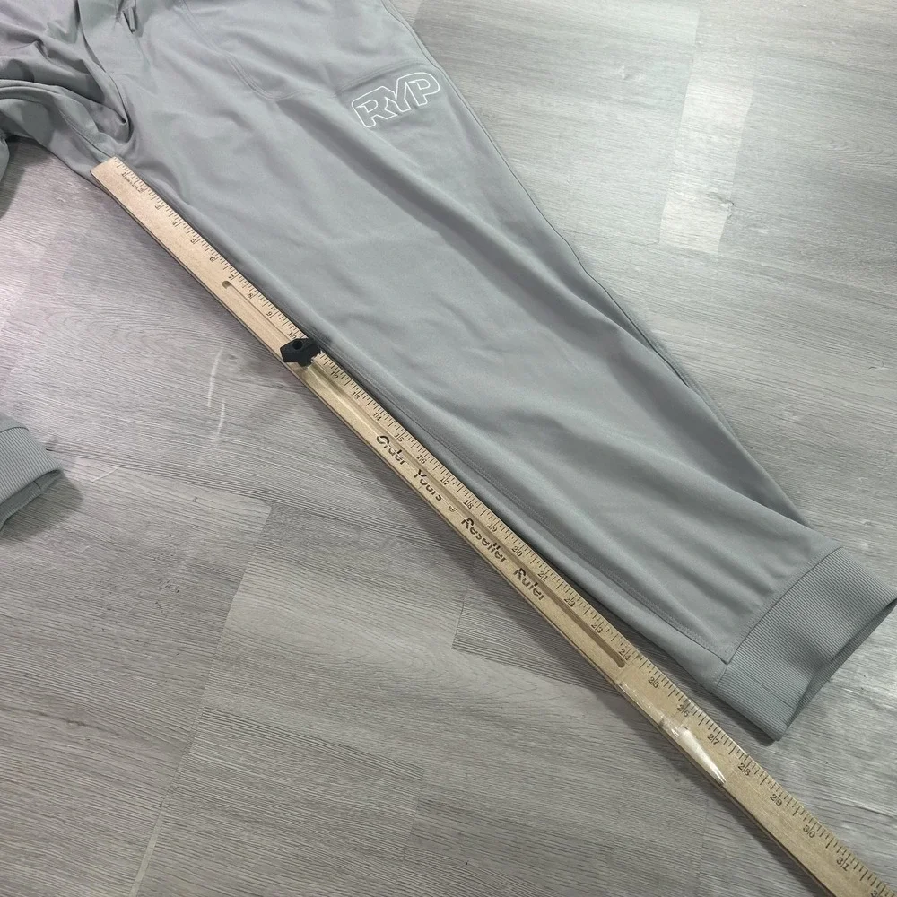 Lululemon Pants Mens XL Gray Woven Jogger Elastic Waist RYP Athletic LM5AMZS